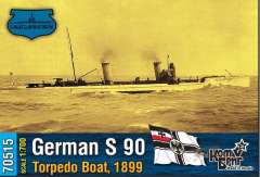 Германский торпедный катер S 90 1899 Combrig